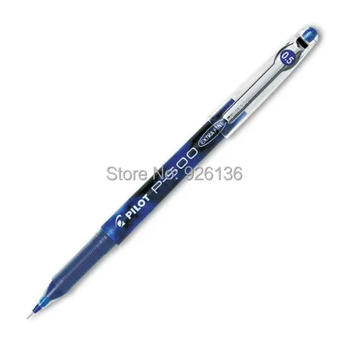 

Pilot Precise P-500 Gel Ink Rolling Ball Pens 0.5 mm Roller Extra Fine Point Blue Color Ink 12 Pcs Set