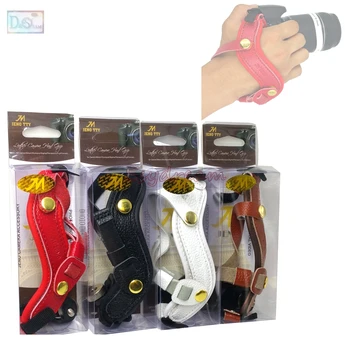 

JENO Genuine Leather Hand Grip Wrist Strap for Canon Nikon Sony Pentax Fujifilm Olympus 5D 7D Mark II III IV 70D SLR DSLR Camera