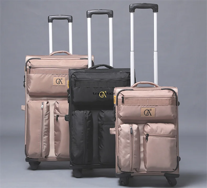 CARRYLOVE 2" 24" 2" дюймов Оксфорд багаж для путешествий багаж чемоданы коробка мягкие дорожные сумки с колесами