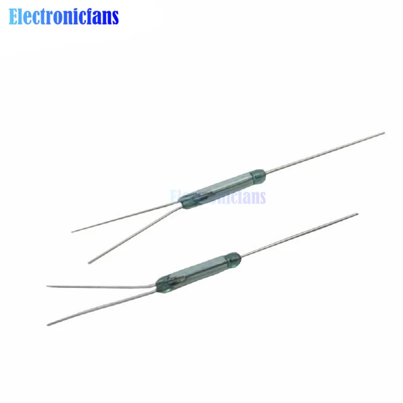 

10 pcs Reed Switch 3 pin Magnetic Switch Normally Open and Normally Closed Conversion 2.5X14MM
