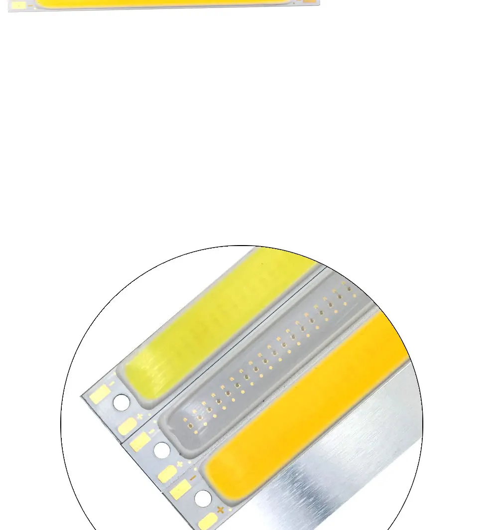 608mm 2V 3V COB LED Light Bulb 60mm Strip Red Bule Warm Cool White 1W 3W 3.7V LED Lighting Source for DIY Work Lamps (4)