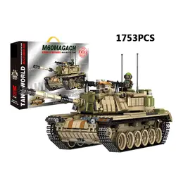 Современной военной Израиль minifigs m60 магах 2in1 building block ww2 армии цифры batisbricks Модель Кирпичи игрушки коллекция