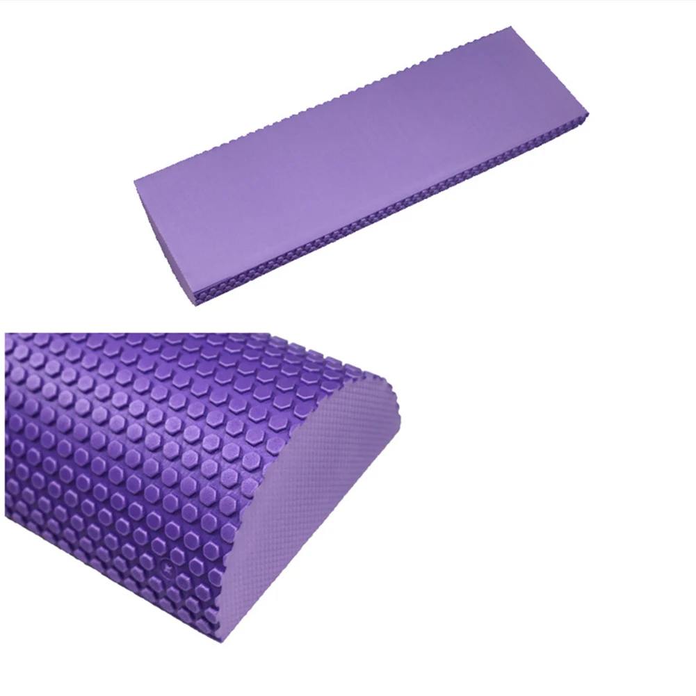 Полукруглый массажный ролик из ЭВА для йоги, пилатеса, фитнес-оборудования, балансировочный коврик, блоки для йоги с массажной плавающей точкой 30-45 см