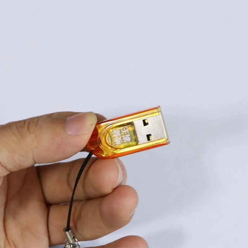 10 шт. Micro SD кард-ридер USB 2,0 SDHC TF флэш-памяти адаптер мини портативный дропшиппинг кардридер для ноутбука и компьютера