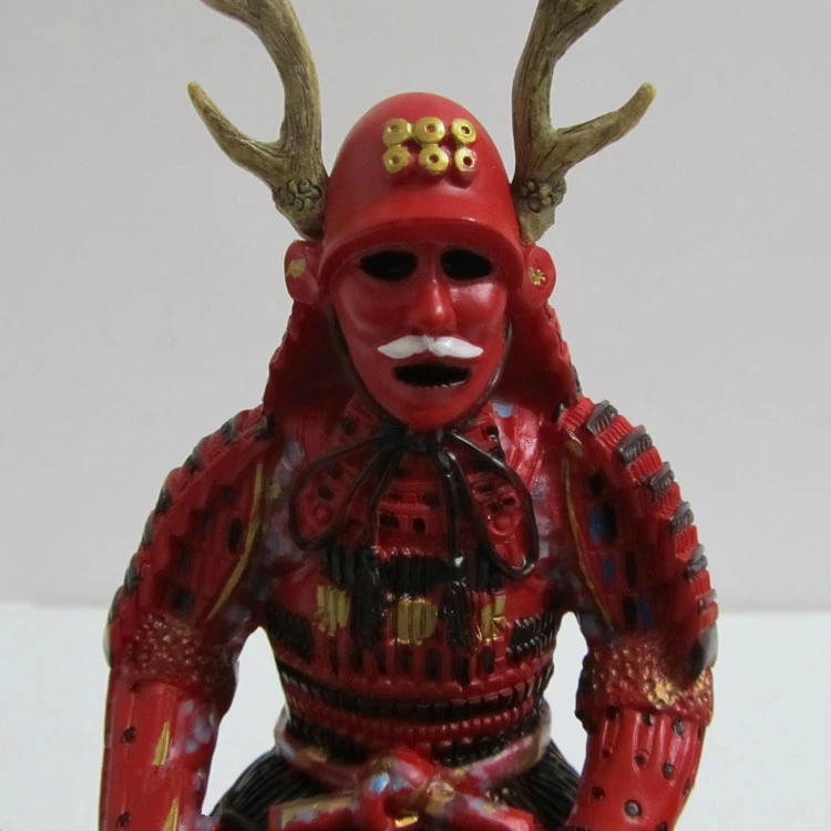 small samurai statue
