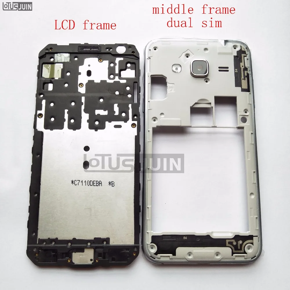 Dual sim Middle Housing Frame Cover + LCD Front Display