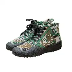 Большой Размеры парусиновая обувь повседневная обувь военные камуфляж Брендовая обувь прогулочная обувь кроссовки для мальчиков обувь