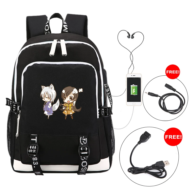 Kamisama Love Anime Women Printing Backpack Kamisama Kiss Cosplay