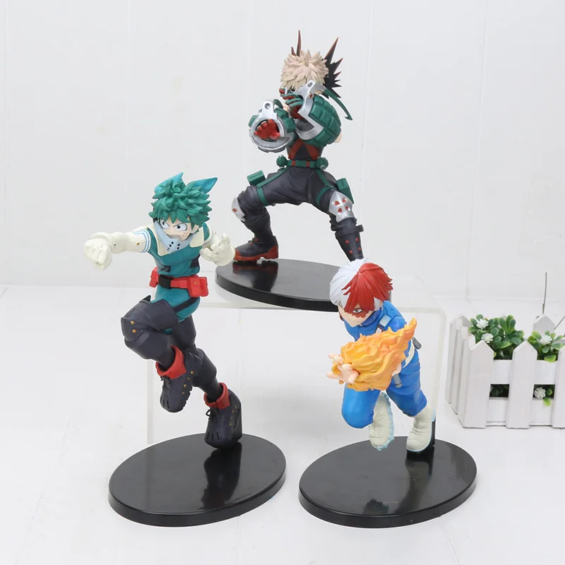 Моя геройская Академия с нулевой фигуркой Smack Midoriya Izuku Bakugou Katsuki Shoto Boku no Hero моя