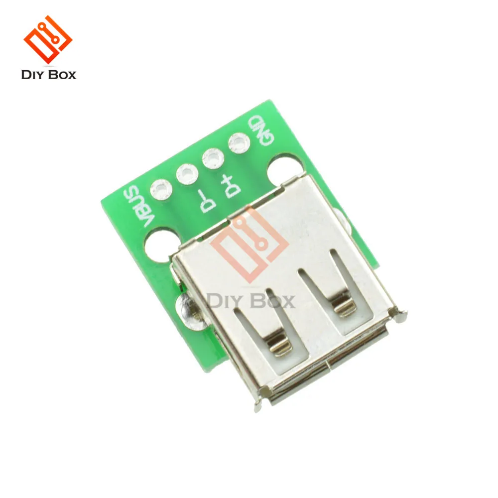 8pcs of Micro B Male Plug USB Type B Receptacle Breakout Module for Arduino