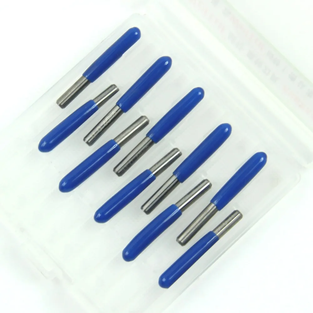 

PCB Engraving 10pcs 3.175mm Carbide Bits CNC Router Tool 30 Degree 1.0mm