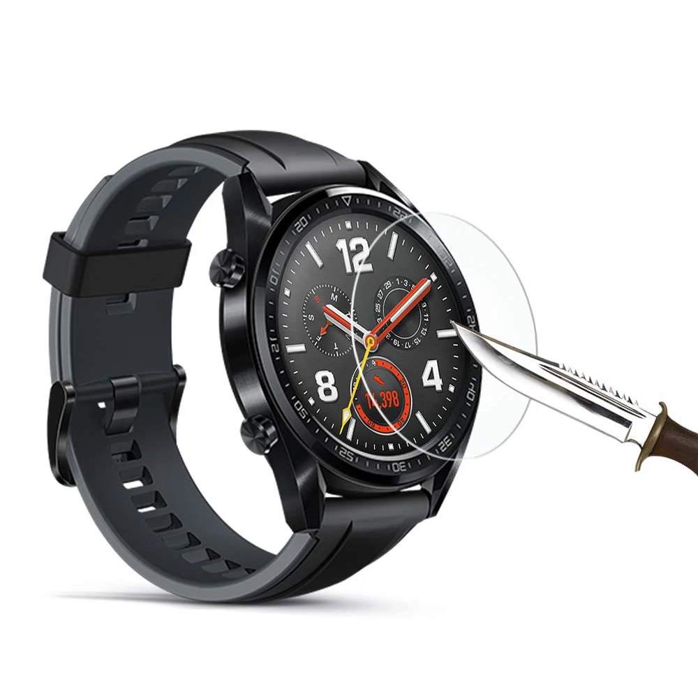 Ремешок хохлатый для Huawei watch gt active закаленное стекло 9H HD защиты экрана аксессуары
