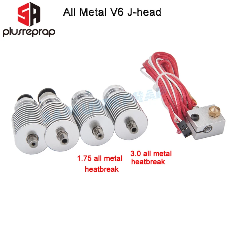 Новый V6 J головки hotend Боуден или Уэйд цельнометаллическая междугородная