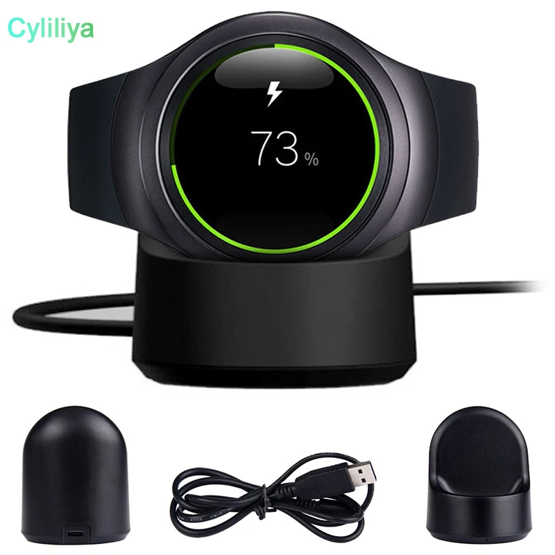 For Samsung Gear S2 Smart Watch Wireless Charger Transmitter Fast