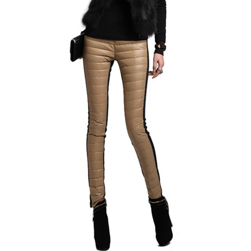 Plus Size 6XL Pencil Pants Women 2018 Winter Warm Elastic