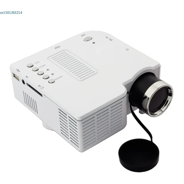 

dropShipping LED projector Mini proyector ! Portable Multimedia LED Mini Projector for VGA, AV,SD Home Theater White