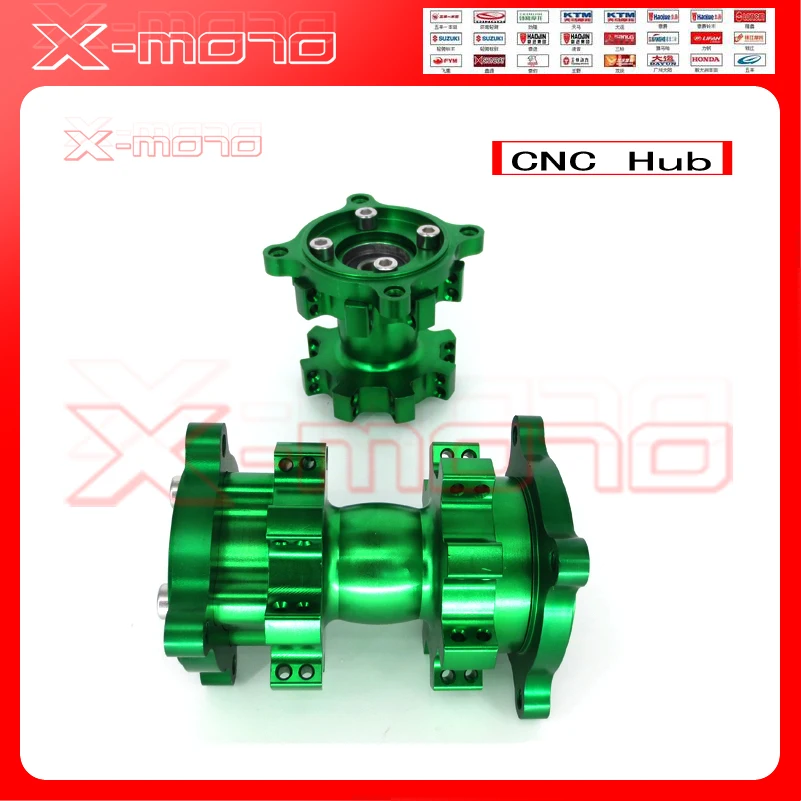 12/15mm 32 Hole Front and Rear CNC Hub For KAYO HR-160cc TY150CC Dirt Pit bike 14/17 inch wheel