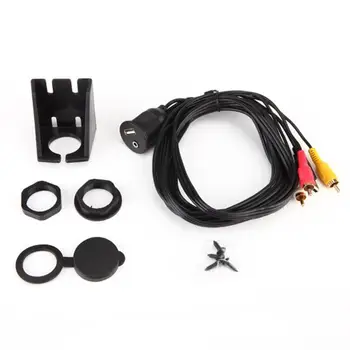 

Adeeing USB2.0AM/AF + DC3.5F/3RCA 1M AUX Car Mount Flush Extension Cable for Car Boat Motorcycle Dashboard r30
