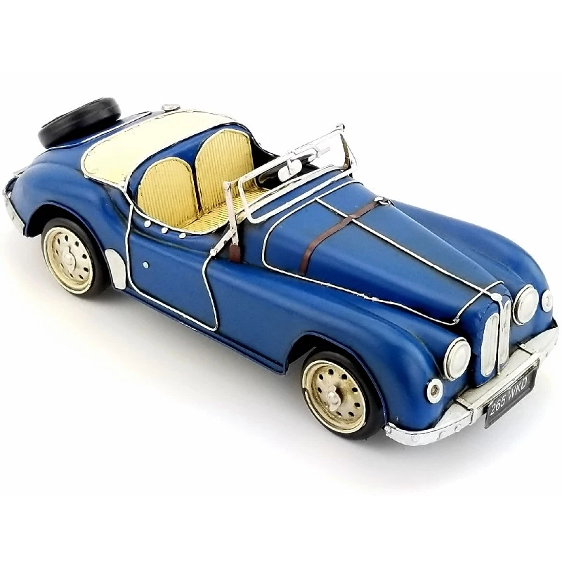 Vintage Wrought Iron American  Decoration Sports Car Model Home Decoration  Ideas Bar Ornaments 1951 501 Beat-up Car