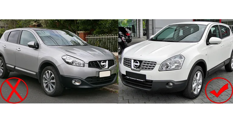 ABS передний+ задний бампер защитная пластина для NISSAN QASHQAI J102006 2007 2008 2009