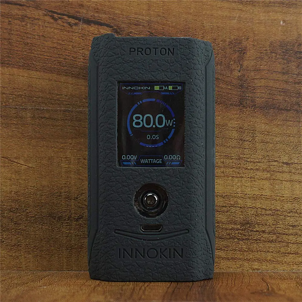 

Texture Case for Innokin Proton Scion 2 II Kit 235W Box mod Protective Silicone Cover Skin Sleeve Shield Wrap