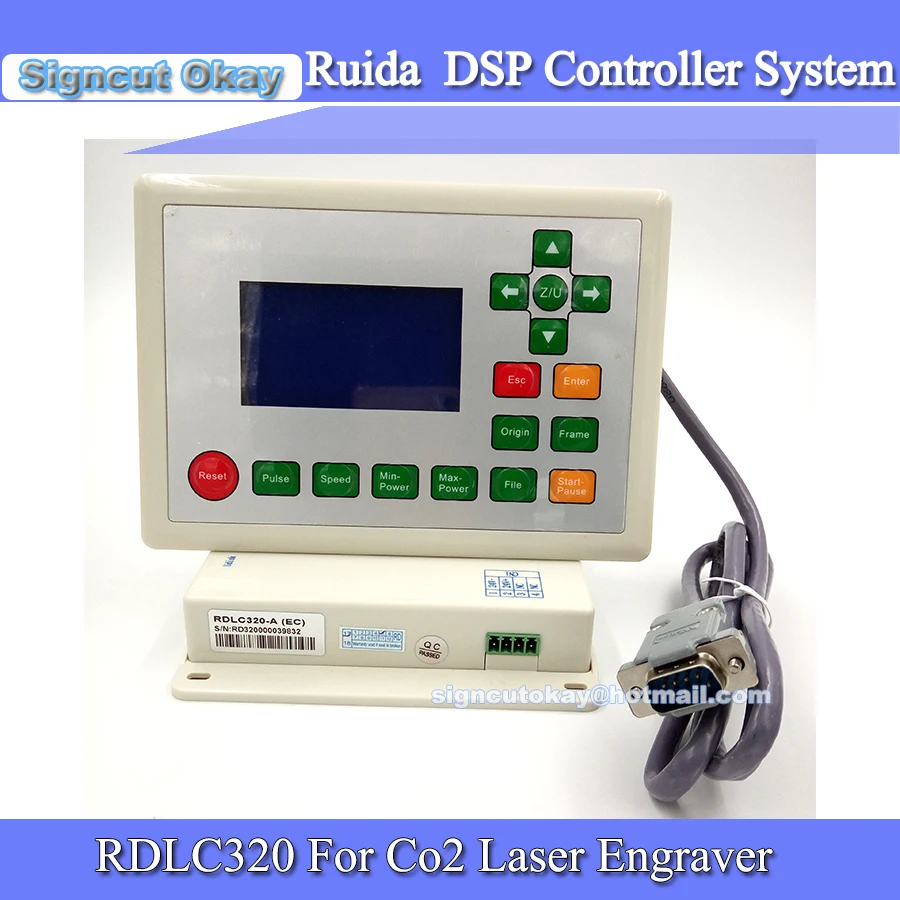 Контроллер RUIDA RDC320 система CO2 лазерный контролер, лазерная резка и гравировальная система, контрольная карта, DSP контрольный Лер
