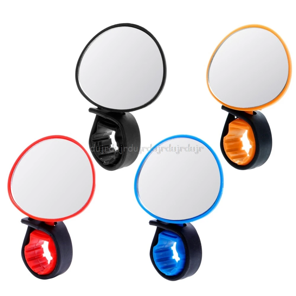 

1Pc Universal 360 Degree Rotate Rearview Handlebar Glass Mirror Bike Bicycle Cycling N06 dropship