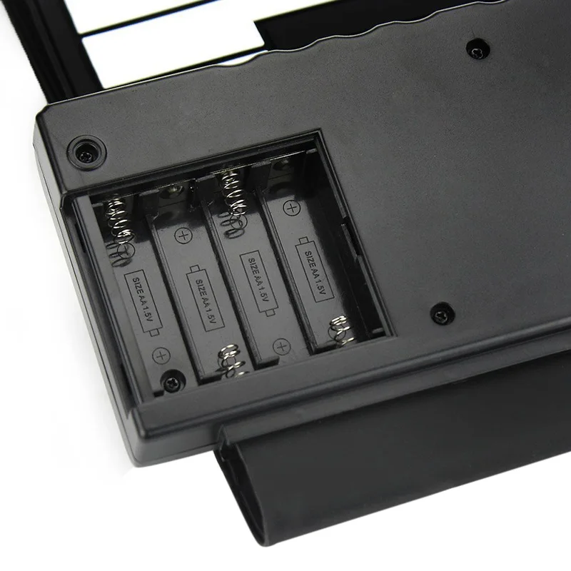 

Portable Flexible Digital Keyboard Piano 61 Keys 128 Tones Rhythms Electronic Roll Up Piano Toys WHShopping