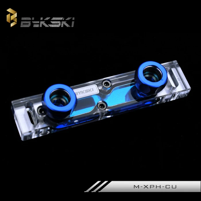 

Bykski Transparent Acrylic RAM Waterblock/ Double Channels. P/N: M-XPH-CU