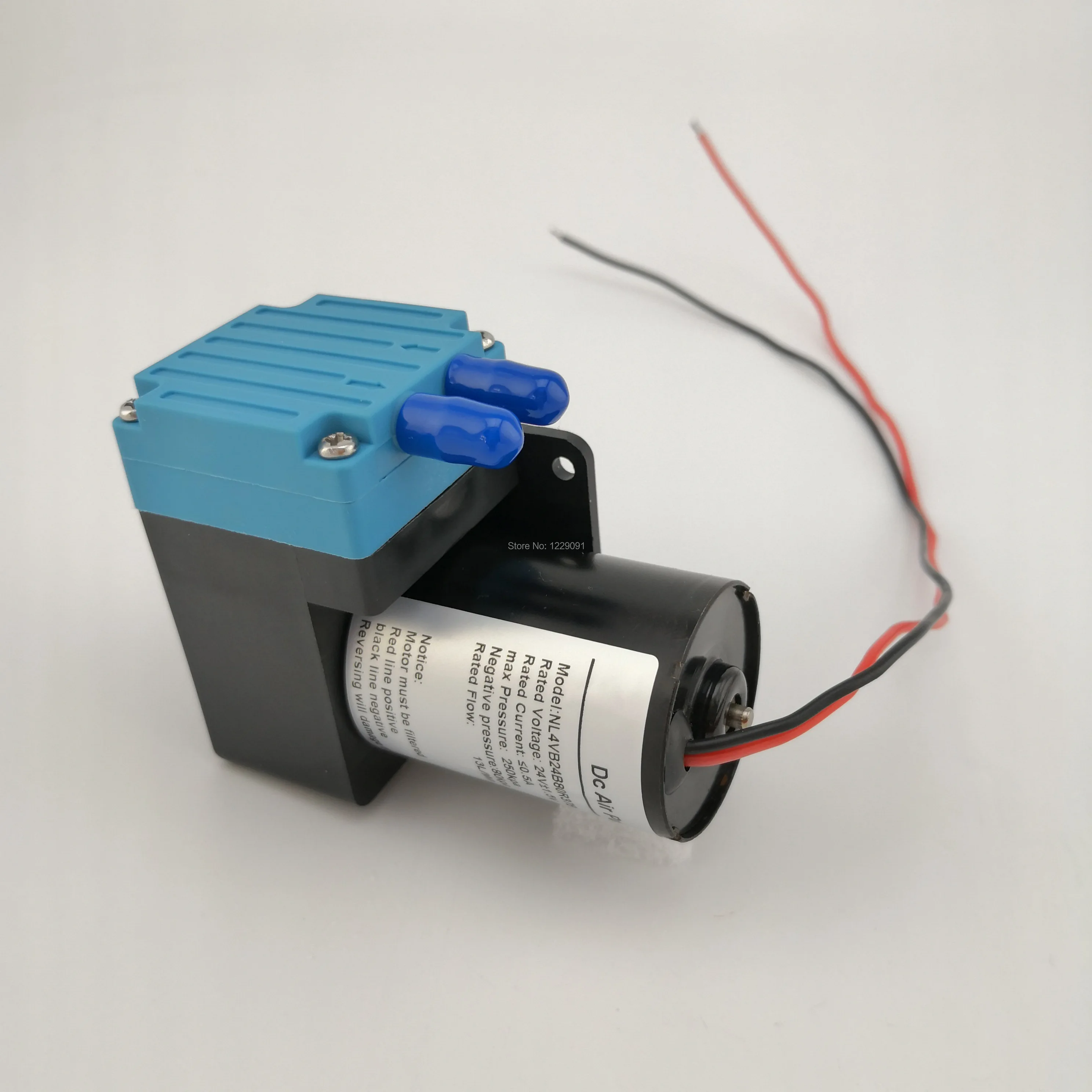 Micro pompe à pression d'air pompe à vide à membrane DC avec ports
