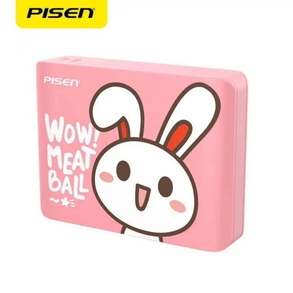 PISEN Power Bank 10000 мАч портативное Внешнее зарядное устройство для аккумуляторов