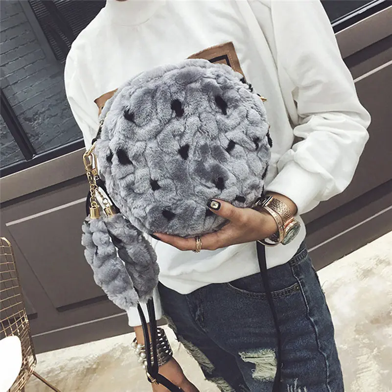 Hot Women Synthesic Bags Handbag Plush Clutch Crossbody Shoulder Messenger Bag Day Cluch Women s Handbags