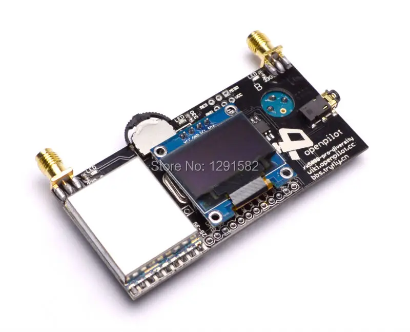 

DIY RX5808 5.8G 40CH Diversity FPV Receiver with OLED Display for FPV Racer Quad