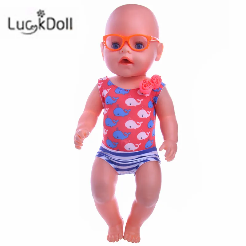 Luckdoll Весна и лето Новые 10 цветов Солнцезащитные очки для 18 дюймов или 43 см кукла аксессуары