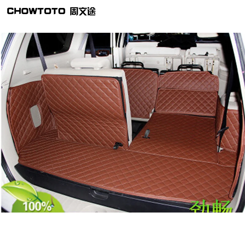CHOWTOTO AA Custom Special Trunk Mats For Mitsubishi Pajero Sport