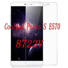 2 шт. ультра-тонкий для Coolpad Порто S 8722V E570 Modena 2 E502 протектор экрана из закаленного стекла Передняя прозрачная защитная пленка