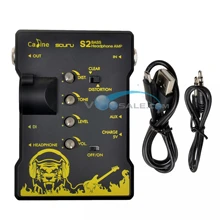 Caline S2 Bass Headphone AMP Guitar Accessories Guitar Parts XLR Output Recharge Headphone Good Quanlity