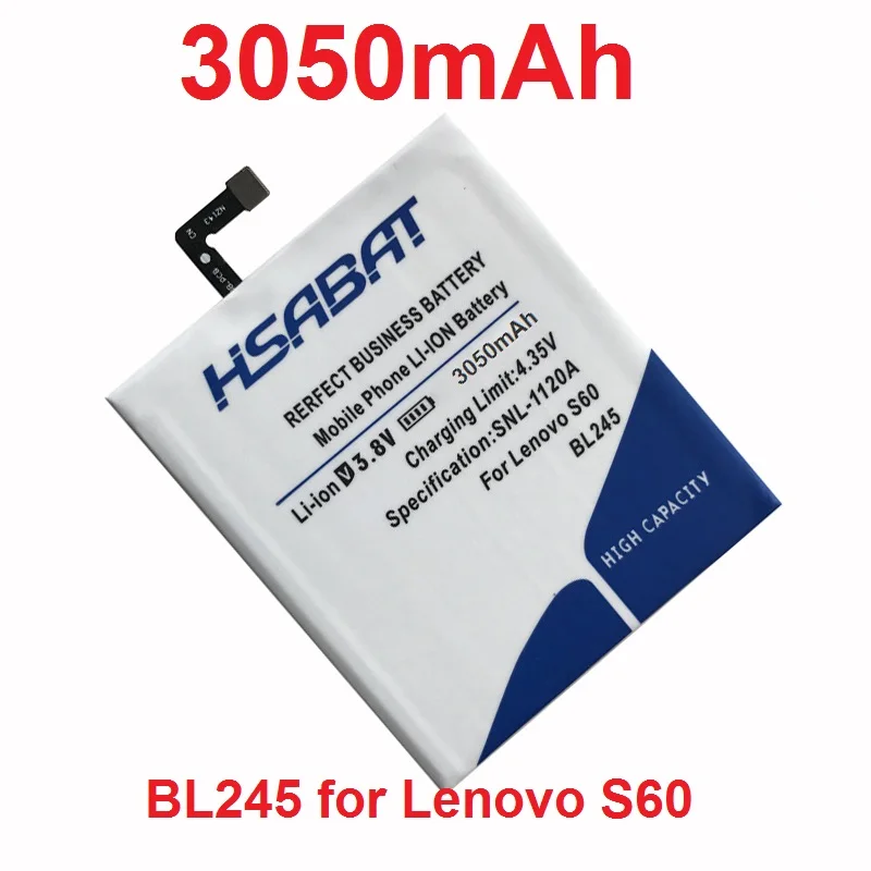 imágenes para S60 BL245 HSABAT 3050 mAh Batería para Lenovo S60T S60W imágenes para S60 BL245 HSABAT 3050 mAh Batería para Lenovo S60T S60W
