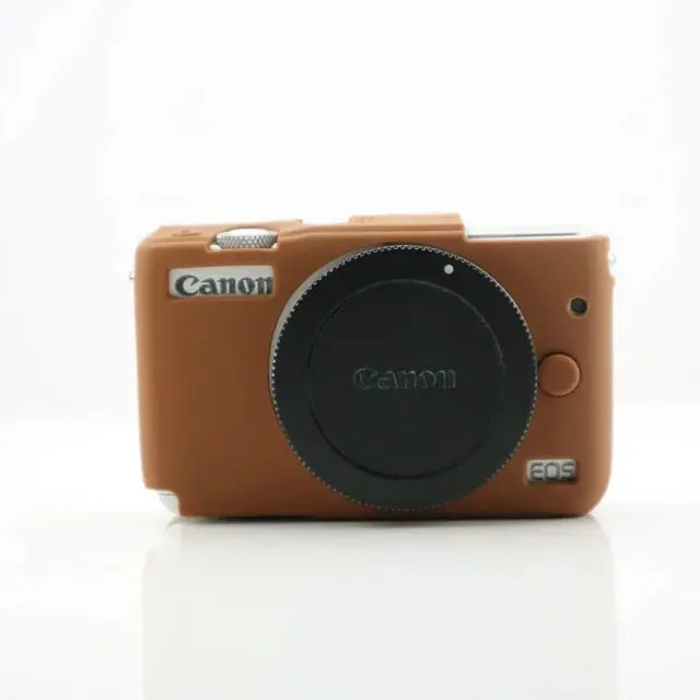 Хорошая мягкая сумка для камеры, силиконовый чехол для Canon EOS M10 EOSM10 EOSM 10, резиновый защитный чехол для камеры