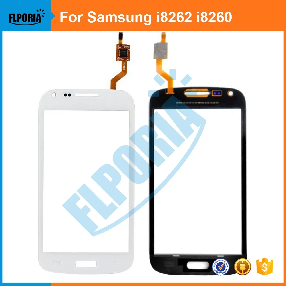 Flporia 1 шт. для Samsung Galaxy Core GT i8262 i8262d i8260 8262 8260+ качество touch Панель планшета Экран черный белый