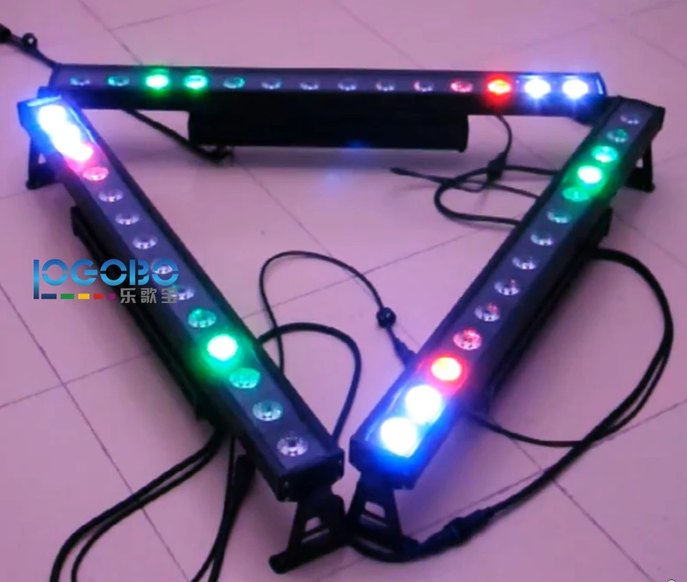 14x30 Вт RGB 3in1 светодиодные прожекторы Романтический свадьбы до Освещение Фиолетовый Синий Розовый цвет стирка Освещение Фоновые украшения