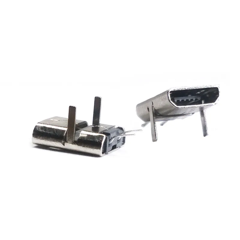 Мини разъем USB 90 градусов DIP 2 контактный пластиковая оболочка Micro клеммы Mini Sockect 20