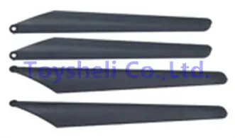 

Borong BR6508 spare parts Propellers Main blades BR 6508 RC Helicopter Accessories