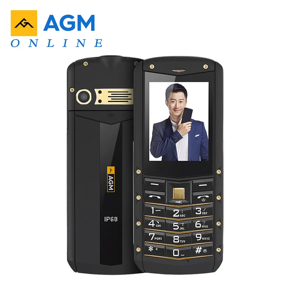 AGM M2 IP68 прочный водонепроницаемый ударопрочный телефон GSM с двумя sim картами Bluetooth