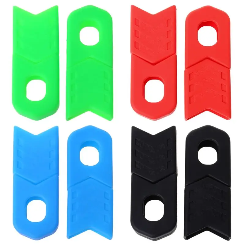 

1 Set Bicycle Crank Cover Crankset Protector Professional Protection Sleeve Silicone MTB Road Bike Cycling Parts Accessories