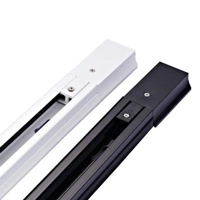 10 قطع 0.5 متر 1 متر led المسار السكك الحديدية ، ضوء المسار السكك موصلات ، العالمي القضبان ، الألومنيوم المسار ، تركيبات الإضاءة ، سلك الألومنيوم ...