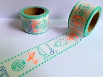 

Free shipping high quality 30mm*10m washi tape/pink lovely hand picture diy and masking japan washi tape