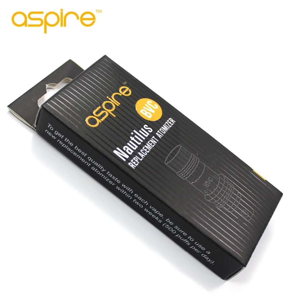 Оригинал Aspire Nautilus Мини BVC Катушки Электронная Сигарета Dripka Vap Бак Распылитель