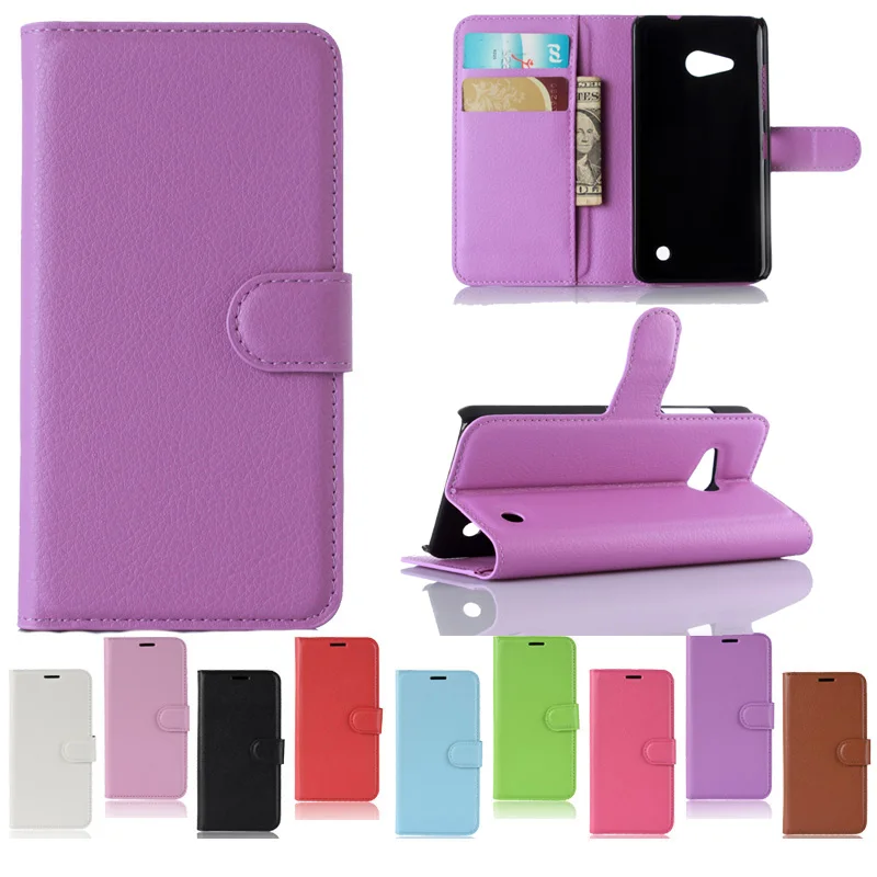 Flip Leather Wallet Case For Nokia 3 5 Lumia 520 530 535