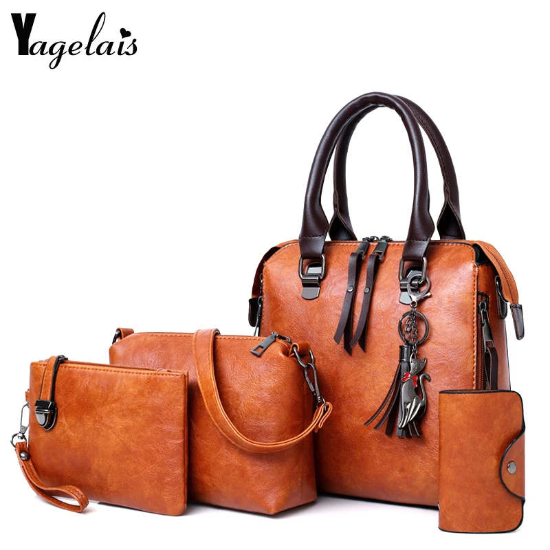 Women Composite Bag Multi Colore Luxury Leather Purse And Handbags Women Composite Bag Multi Colore Luxury Leather Purse And Handbags Famous Brands Designer Sac Handbag Female Shoulder Set